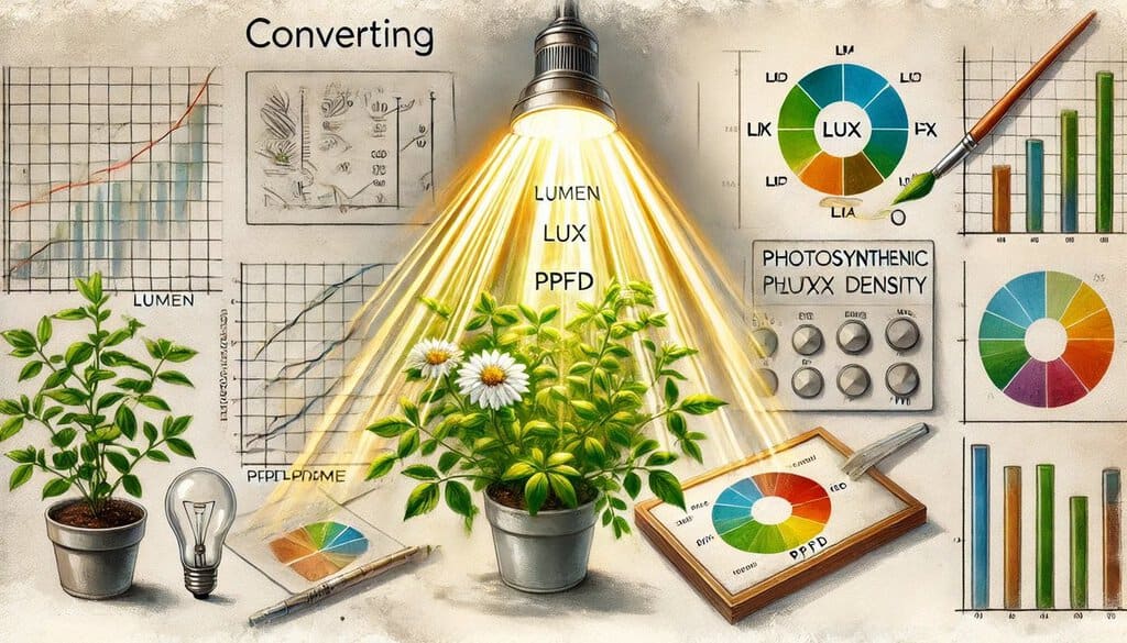 lumen-lux-ppfd calculator